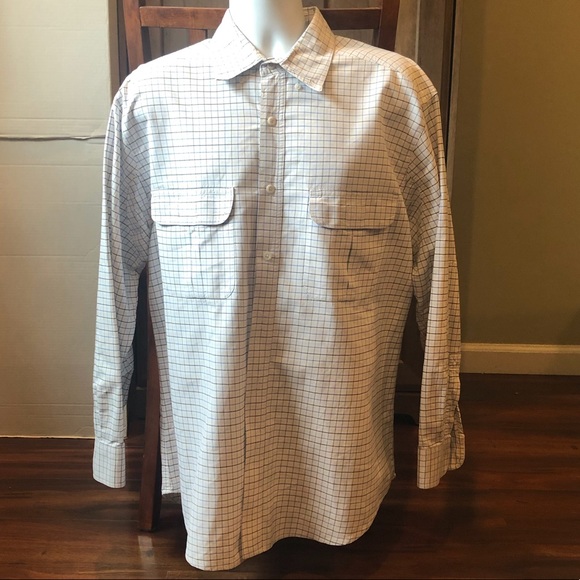 Woolrich Mens Long Sleeve Button Down Shirt - Picture 2 of 11